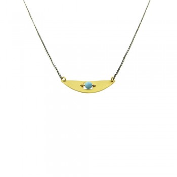 ΚΟΛΙΕ 925 ΧΩΡΙΣ ΠΕΤΡΕΣ ΜΕ ΤΥΡΚΟΥΑΖ