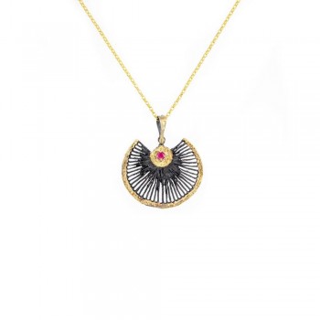 APOSTOLOS ΜΕΝΤΑΓΙΟΝ ΑΣΗΜΙ ΧΡΥΣΟ ΜΕ ΡΟΥΜΠΙΝΙ