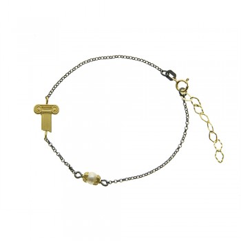 ΒΡΑΧΙΟΛΙ 925 ΜΑΡΓΑΡΙΤΑΡΙ ΜΕ ΚΙΟΝΑΣ