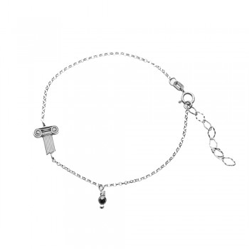 ΒΡΑΧΙΟΛΙ 925 ΣΥΝΘ. ΠΕΤΡΕΣ ΚΙΟΝΟΚΡΑΝΟ