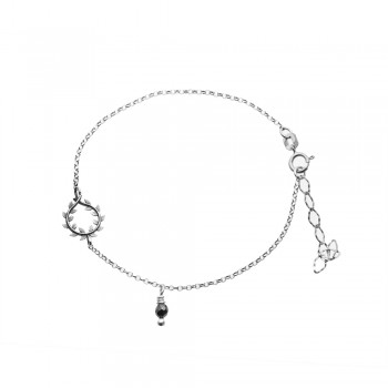 ΒΡΑΧΙΟΛΙ 925 ΣΥΝΘ. ΠΕΤΡΕΣ ΣΤΕΦΑΝΙ