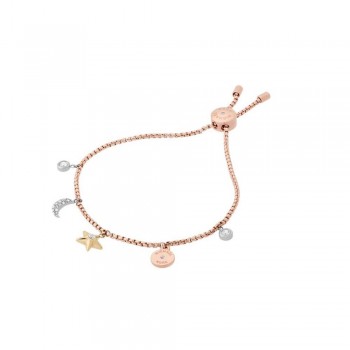 MICKAEL KORS ΒΡΑΧΙΟΛΙ ΜΕ CHARMS ΡΟΖ ΕΠΙΧΡΥΣΟ