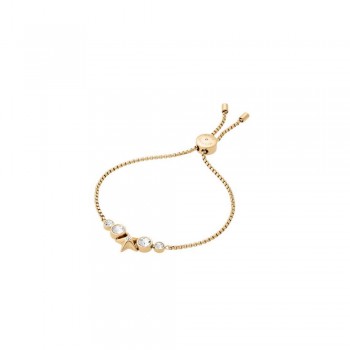 MICKAEL KORS ΒΡΑΧΙΟΛΙ ΜΕ ΑΣΤΕΡΙ  ΕΠΙΧΡΥΣΟ