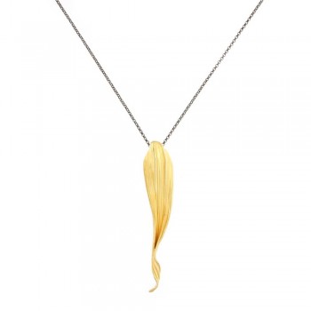 Labros & Semeli ΧΕΙΡΟΠΟΙΗΤΟ ΑΣΗΜΕΝΙΟ ΚΟΛΙΕ 925 ΕΠΙΧΡΥΣΩΜΕΝΟ