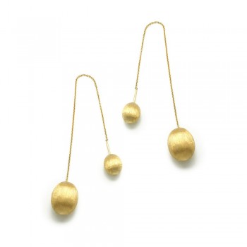 Σκουλαρίκια NANIS, Elit Dancing in the rain, κίτρινος χρυσός Κ18