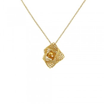 ΚΟΛΙΕ ΜΕ ΑΛΥΣΙΔΑ 925 & ΚΕΝΤΡΟ ΜΕ ΖΙΡΓΚΟΝ