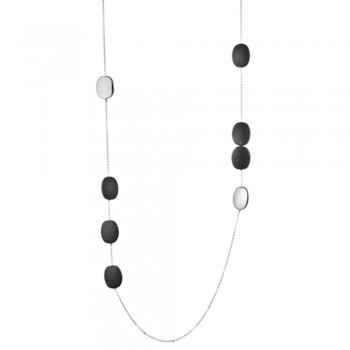 MARCELLO PANE ΑΣΗΜΕΝΙΟ ΚΟΛΙΕ 925 ΜΕ ΛΕΠΤΟΜΕΡΕΙΑ ΣΕ PVD