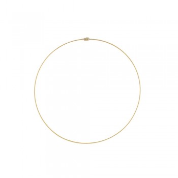 Κολιέ TASO σταθερό ,τσοκερ, ασήμι 925