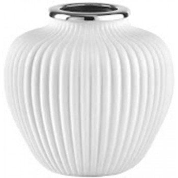 Glass vase Glass vase COSTE 20x20  h. cm  matt white