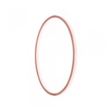 Βραχιόλι SALVATORE PLATA σταθερό, ασήμι ροζ επίχρυσο 925 