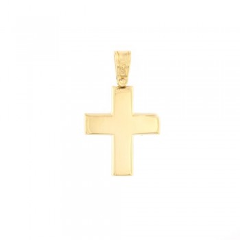 Σταυρός, κίτρινος χρυσός Κ14