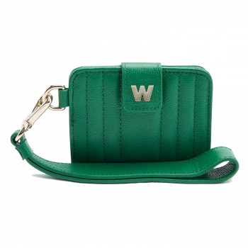 Mimi WOLF Credit Card Holder w/ Wristlet forest 