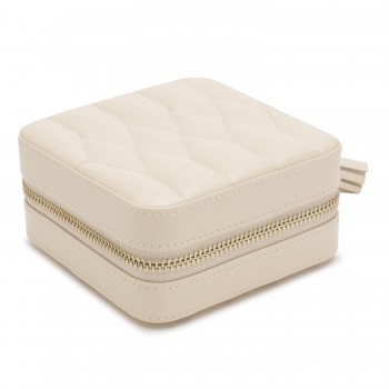 Caroline Zip Travel Case-ivory