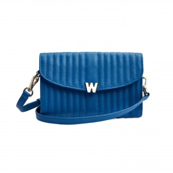 Mimi Crossbody Bag WOLF  w/ Wristlet & Lanyard Marine