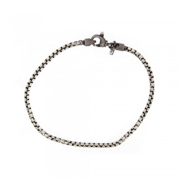 Βραχιόλι ανδρικό 20cm, ασήμι 925