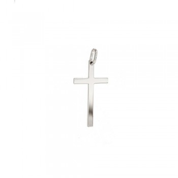 Σταυρός, λευκός χρυσός Κ18