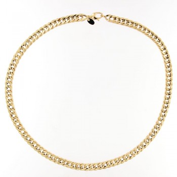 Κολιέ gourmet, κίτρινος χρυσός Κ14