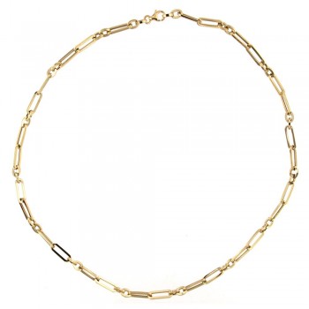 Κολιέ, κίτρινος χρυσός Κ14