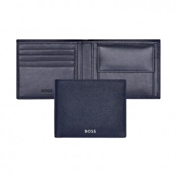 Καρτοθήκη μεγάλη HUGO BOSS Μπλέ