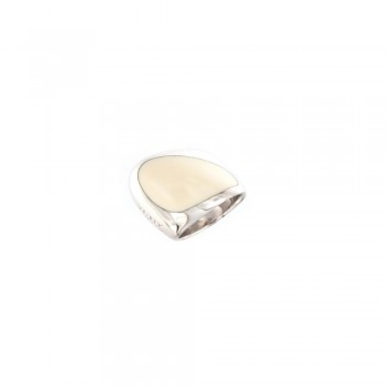 V GAVELLO SILVER RING COMMA