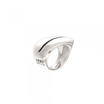V GAVELLO SILVER RING ROW