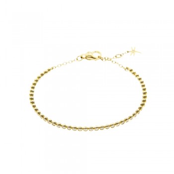 Βραχιόλι CASATO με διαμάντια, κίτρινος χρυσός Κ18